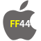 Aplicativo FF44 para iOS